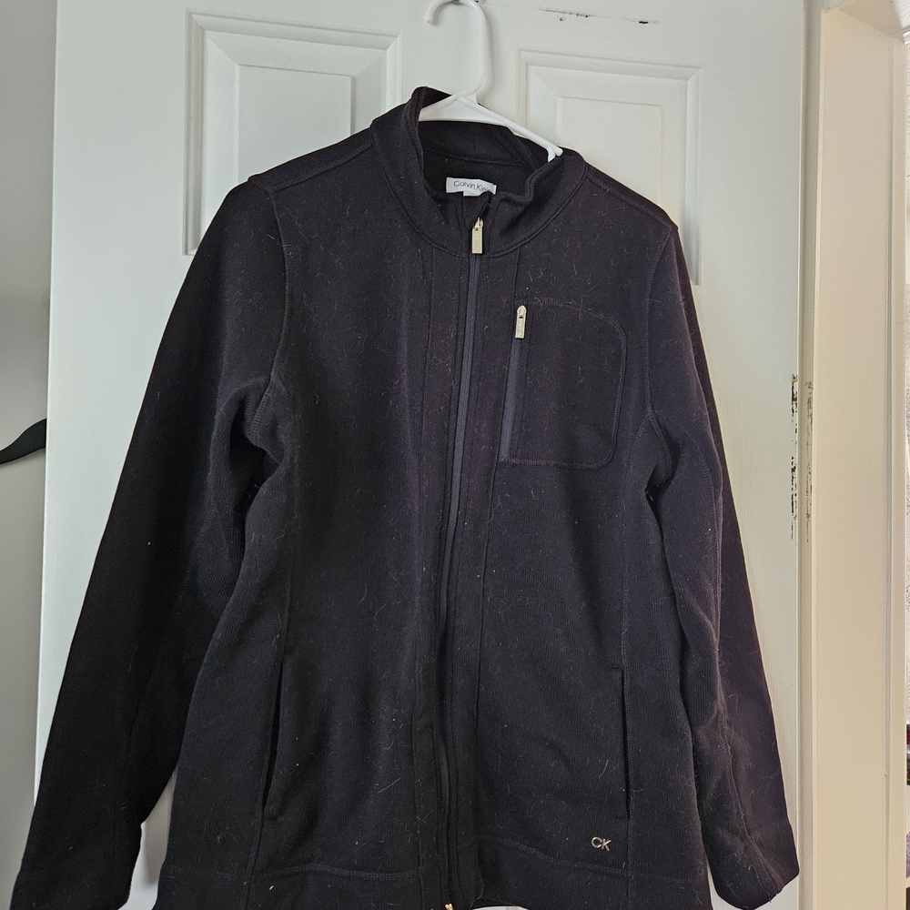 Calvin Klein Black Utility Jacket